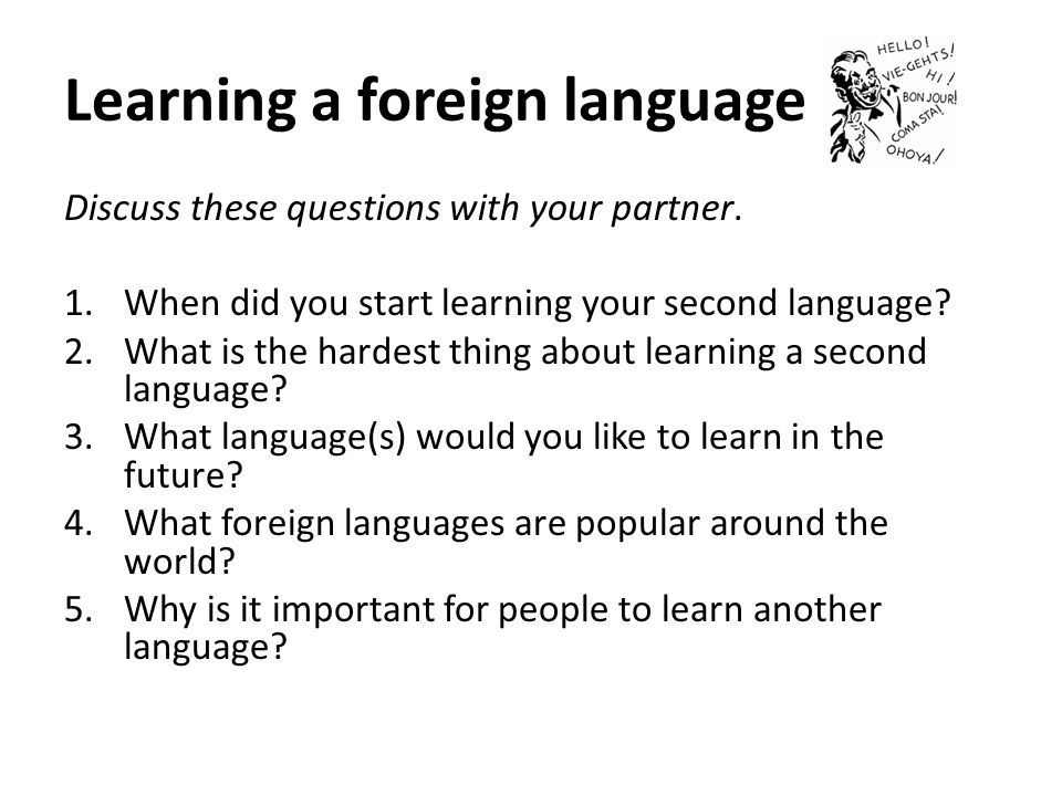 Why Learn Foreign Language in India?